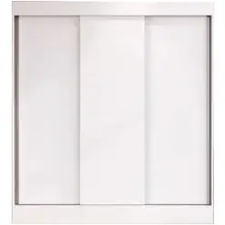 Guarda Roupa Londres Casal 3 Portas 2 Gavetas Doripel Branco