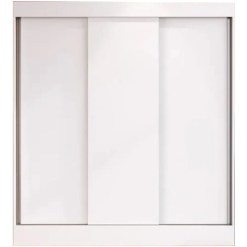 Guarda Roupa Londres Casal 3 Portas 2 Gavetas Doripel Branco