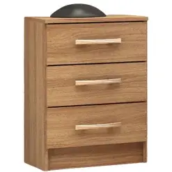 Mesa De Cabeceira Leme Com 3 Gavetas Primicias Demolicao