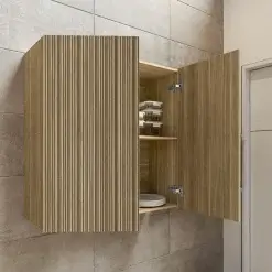 Armario Aereo Art 2 Portas Kits Parana Detalhe