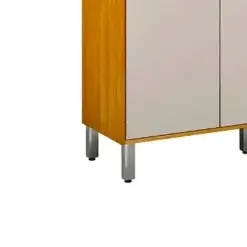 Balcao Eduarda 3 Portas 2 Gavetas Para Cozinha CHF Detalhe