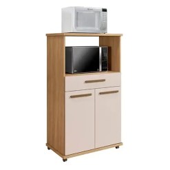Balcao Multiuso Conquista 2 Portas 1 Gaveta Arte Moveis Cinamomo Off White