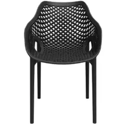 Cadeira Colmeia Forte Plastico Preto