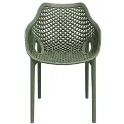 Cadeira Colmeia Forte Plastico Verde