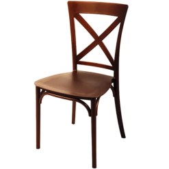 Cadeira Robust Cross Forte Plastico Terracota