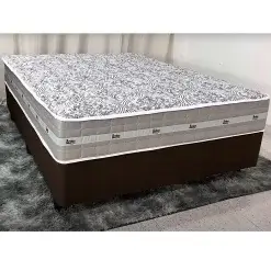 Colchao Carbon Casal Molas Ensacadas 32x188x138 Anjos Foto Real