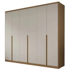Guarda Roupa Enseada Casal 6 Portas 9 Gavetas Rimo