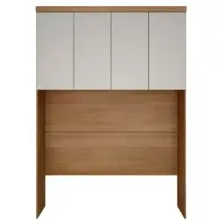 Guarda Roupa Rizon Modulo Aereo Queen 4 Portas Novo Horizonte