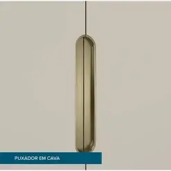 Guarda Roupa Terrassa Casal 6 Portas 5 Gavetas Rimo Detalhe