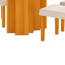 Mesa De Jantar Recife Com 6 Cadeiras Viero Detalhe
