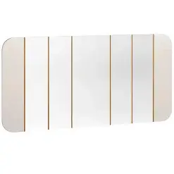 Quadro Espelho Serena Com Bordas Arredondadas