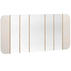 Quadro Espelho Serena Com Bordas Arredondadas