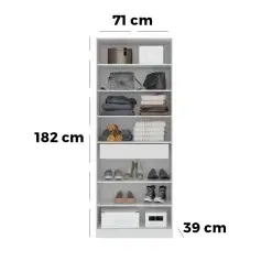 Sapateira Grife 2 Portas Com Espelho E 1 Gaveta Demobile Medidas