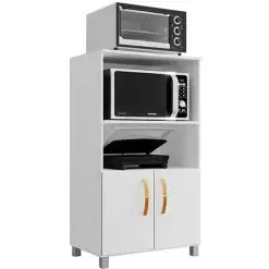 Balcao Helena 2 Portas Para Cozinha Borsari Branco