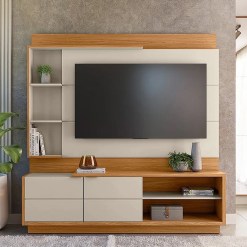 Estante Atlanta Para TV Ate 60 Polegadas 2 Portas Linea