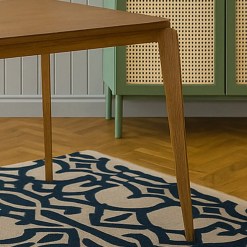 Mesa Veneza 120x80cm SEM Vidro Minas Plac Detalhe