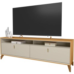 Rack Dubai 180cm Para TV Ate 75 Polegadas 2 Portas Linea