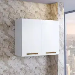 Armario Aereo Cristal 2 Portas