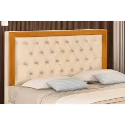 Cabeceira Imperial Casal Em Suede RA
