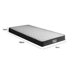 Colchao Gold Solteiro 78x188 D33 Ecotec Medidas