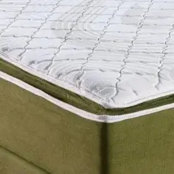 Colchao Monte Verde Solteiro 88cm Com Molas Ensacadas Colchominas Detalhe