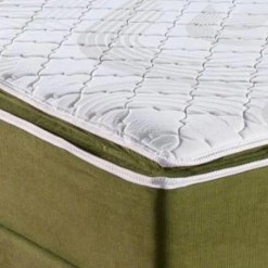 Colchao Monte Verde Solteiro 88cm Com Molas Ensacadas Colchominas Detalhe