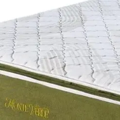 Colchao Monte Verde Solteiro 88cm Com Molas Ensacadas Colchominas Detalhe Frontal