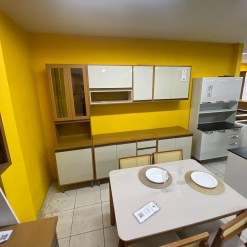 Cozinha Eduarda Completa 5 Pecas 12 Portas 2 Gavetas CHF Foto Real