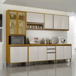 Cozinha Eduarda Completa 5 Pecas 12 Portas