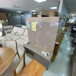 Estante Bali Para TV Ate 50 Polegadas 1 Porta Atualle Foto Real