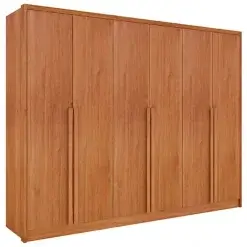 Guarda Roupa Realeza Casal 6 Portas 6 Gavetas Tcil Cinamomo