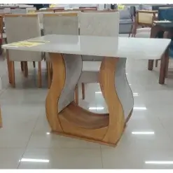 Mesa Alpina 120x80cm Viero Foto Real