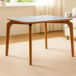 Mesa Capri 120x80 COM Vidro