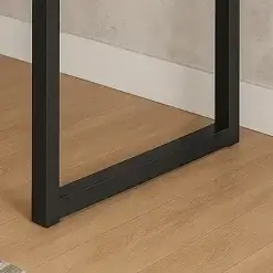 Mesa Italia 120x80cm Tampo Ripado Paonanda Detalhe