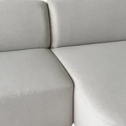 Sofa Roma Organico Com Chaise 4 Lugares Tecido Linho 220cm Matielo Detalhe