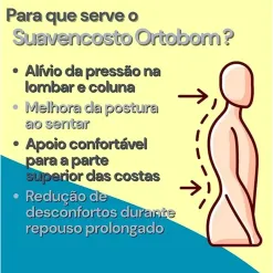 Travesseiro Triangular Suavencosto Sleep Ortobom Detalhe