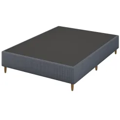 Base Box Lavish Casal Tecido Jacquard 45x188x138cm Sealy