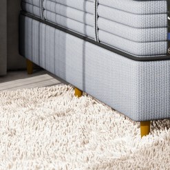 Base Box Lavish Casal Tecido Jacquard 45x188x138cm Sealy Detalhe