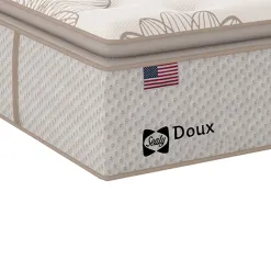 Colchao Doux Queen Molas LFK 36x198x158cm Sealy Detalhe