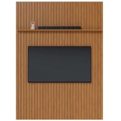 Painel Versatti Sem Nicho 113cm Para TV Ate 45 Polegadas Fabrimoveis Nature