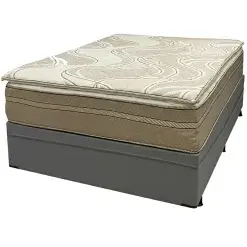 Base Bau Em Veludo Com Colchao Dom Casal Com Molas Ensacadas Bio Flex 75x188x138cm 78227