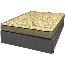 Base Bau Em Veludo Com Colchao Pasquale Wave Casal D33 Paropas 60x188x138cm 88612