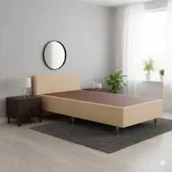 Base Solteiro Cama Corino 37x88x188 73780