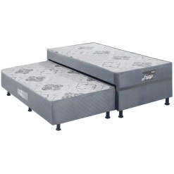Bicama Box Prestige Solteiro Com Molas Ensacadas 88x188x60cm Ecotec 1