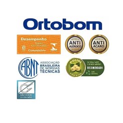 Colchao Light Selado Queen D33 17x198x158 Ortobom Detalhe