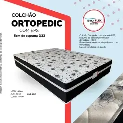 Colchao Ortopedic Queen 30x198x158cm D33 Bio Flex 96264