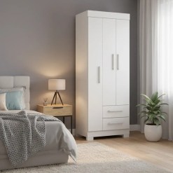 Guarda Roupa Fortaleza 3 Portas 2 Gavetas Solteiro Atualle 30844