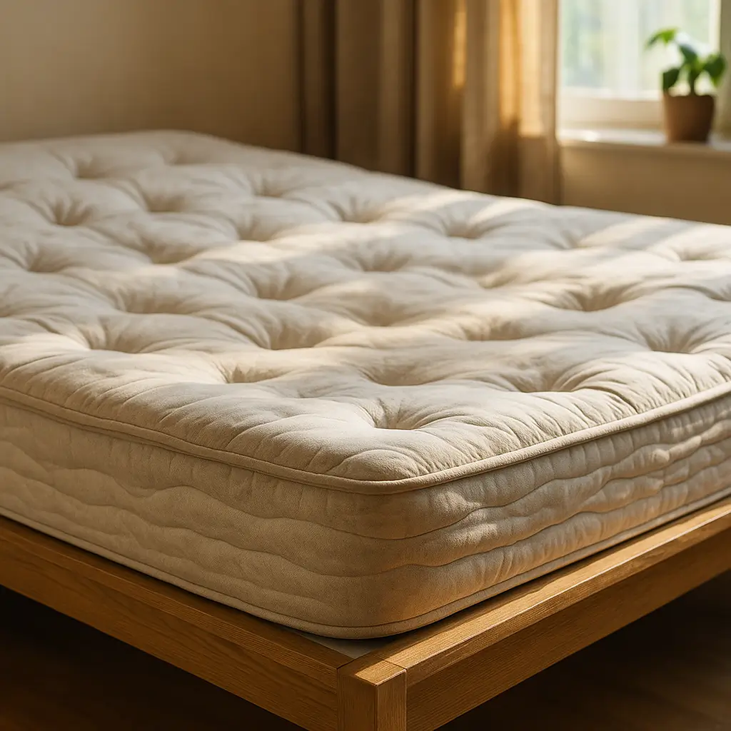 Quanto tempo dura um colchão: quando trocar colchão limpo sobre cama de madeira