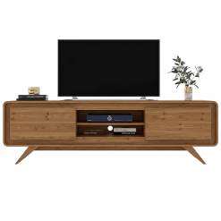 RACK CHANNEL 150CM PARA TV ATE 50 POLEGADAS 2 PORTAS FABRIMOVEIS NATURE