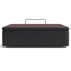 Base Bau Sommier Casal Em Corino 48x188x138cm Ortobom 46247